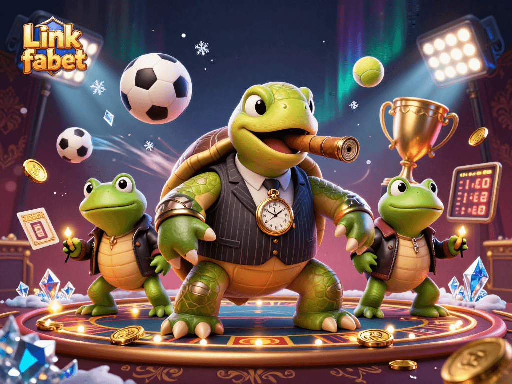 Engage with thrilling gameplay featuring Link fabet and vibrant casino action elements in a dynamic 3D scene.