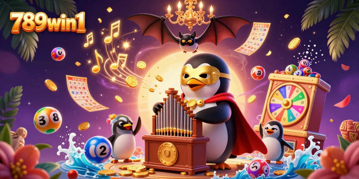 Experience thrilling gameplay at 789win1 with colorful elements and enchanting visuals in a vibrant casino scene.