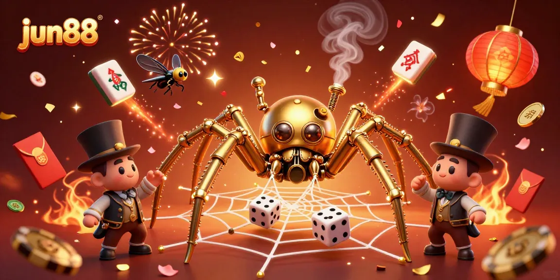Experience thrilling gameplay at jun88 with an exciting 3D casino illustration showcasing steampunk elements.