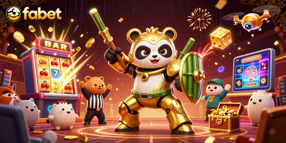 Experience exhilarating action with fabet’s engaging online gaming scene featuring dynamic characters and vibrant casino elements.