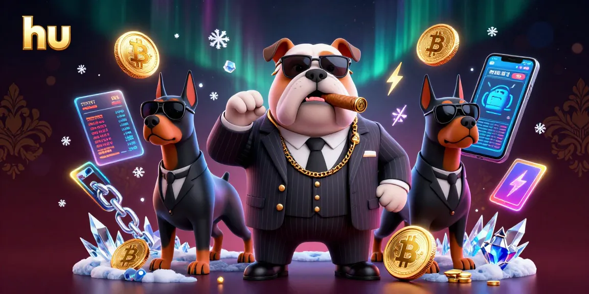 Experience thrilling gaming at hu with animated characters and vibrant elements in this casino illustration.