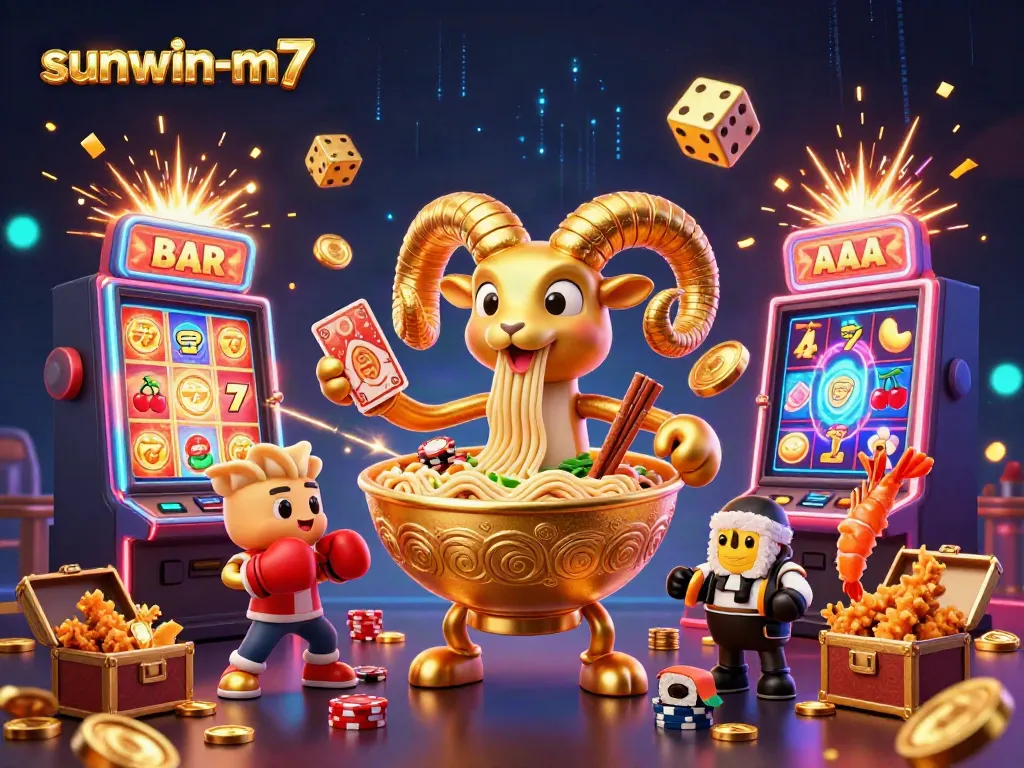 Experience wins with sunwin-m7 at a vibrant online casino featuring dynamic characters and exciting game elements.