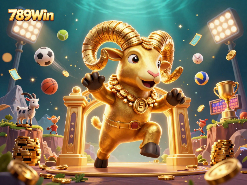 Engage in thrilling gameplay with 789Win while exploring an exciting 3D illustration of casino action.