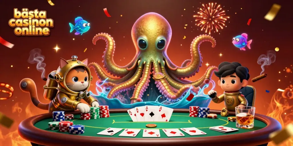 Experience exciting gaming at the bästa casinon online with high stakes poker and dynamic casino elements.