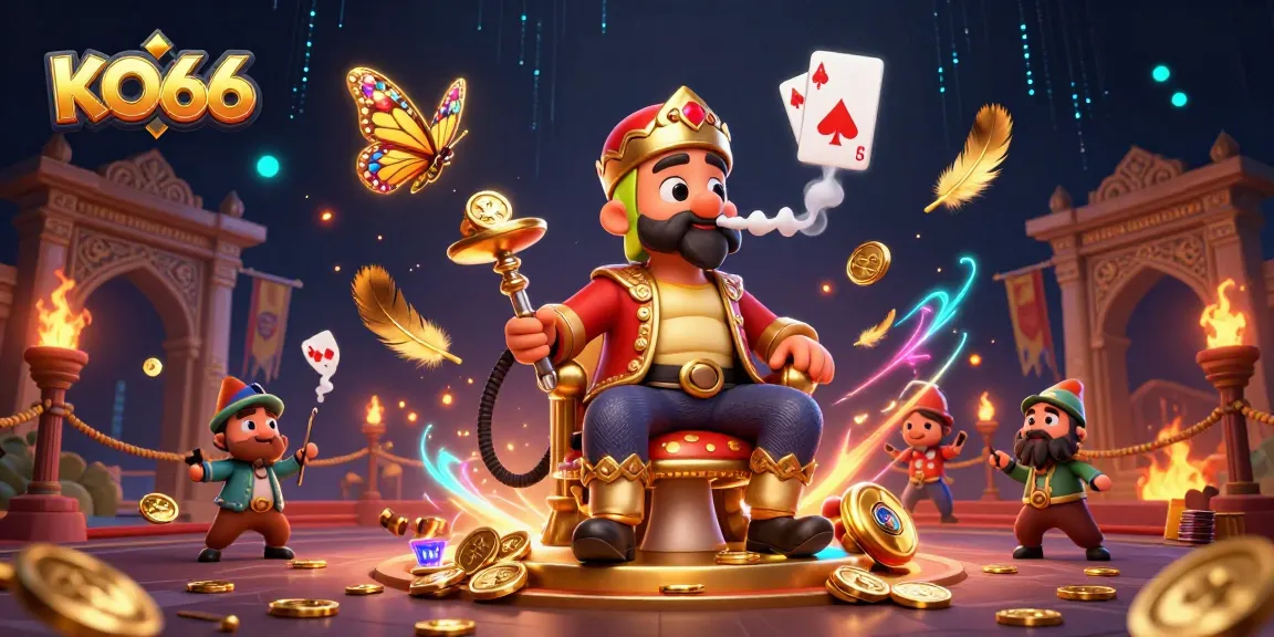 Experience thrilling gameplay with KO66 in a vibrant, lively casino environment full of excitement.