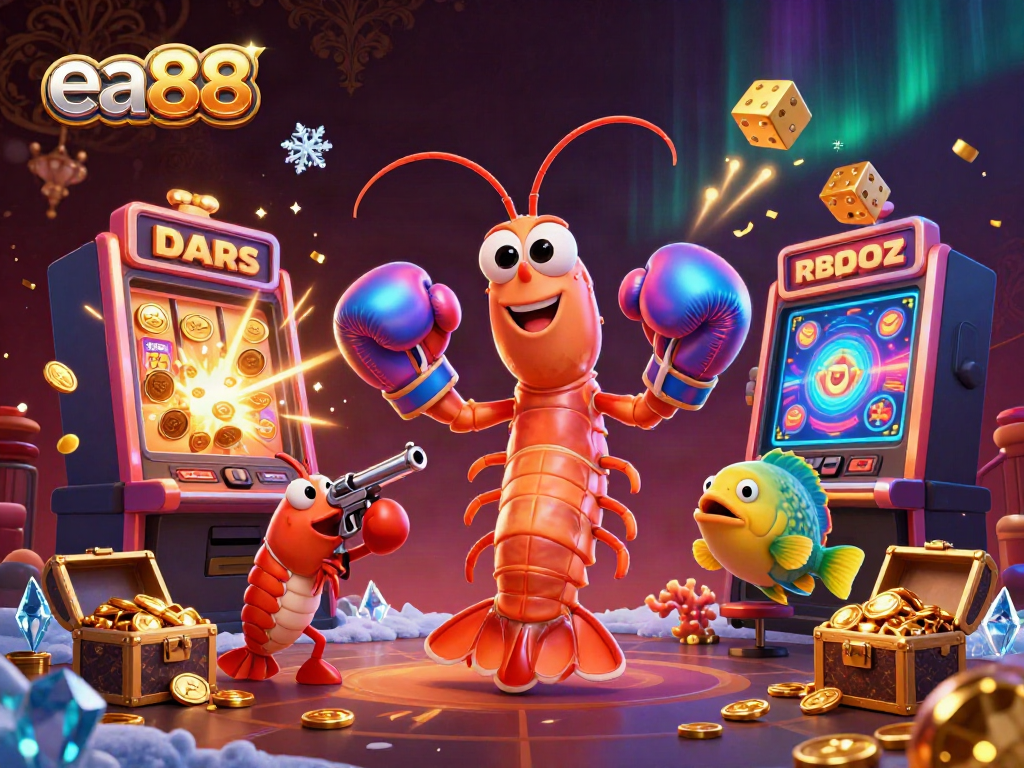 Experience unique gaming excitement at ea88 with a dynamic jackpot explosion art illustration.
