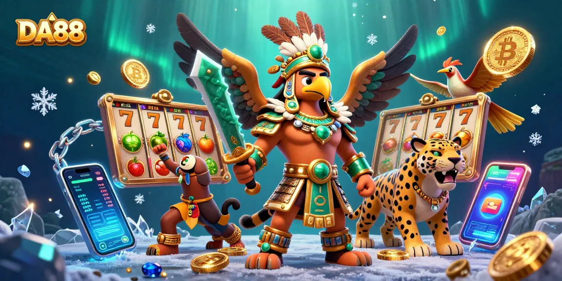 Play exciting slots with DA88 while enjoying a vibrant casino adventure and stunning visuals.