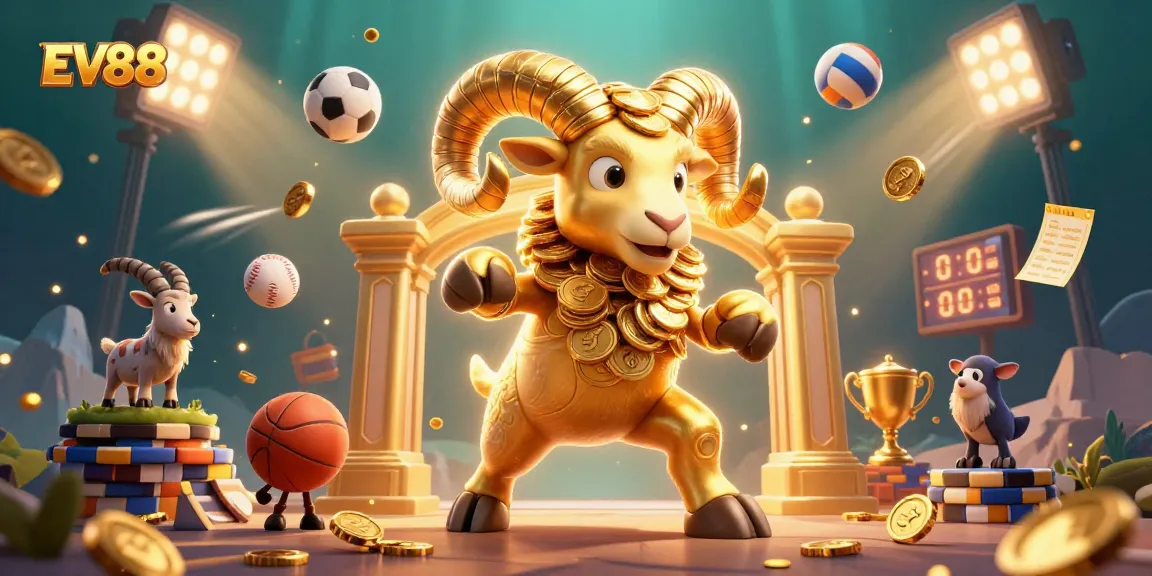 Engage with EV88, the dynamic online casino, showcasing thrilling sports betting action.