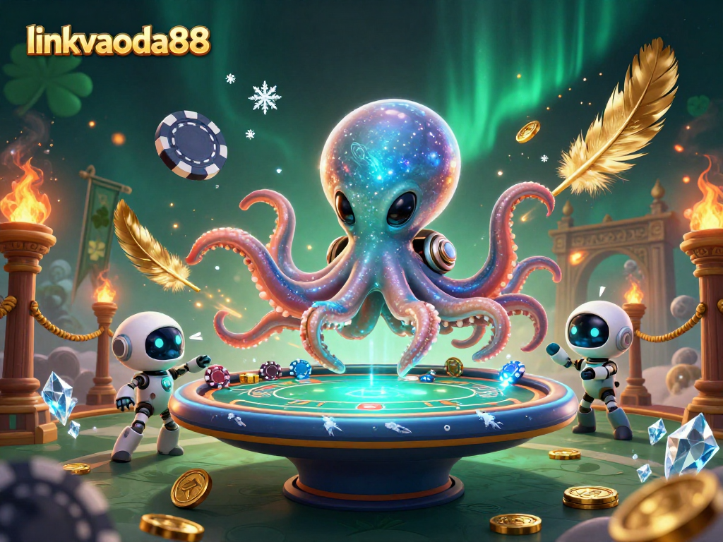Experience thrilling fun at linkvaoda88 with an alien poker scene featuring dynamic games and dazzling energy.