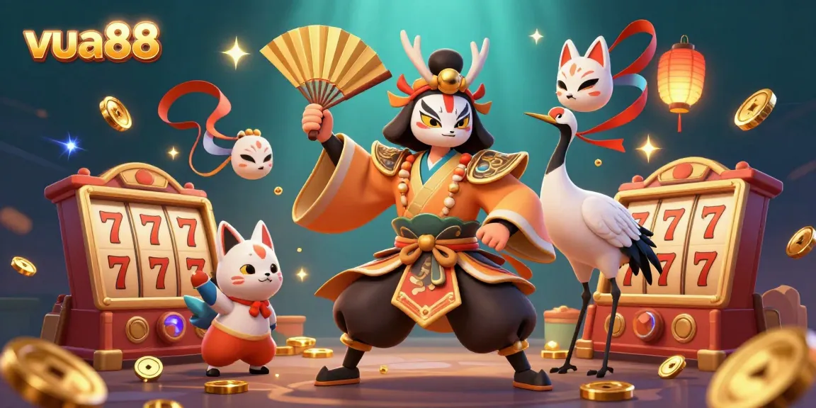 Experience immersive gaming strategies at vua88 with thrilling 3D casino characters and elements.