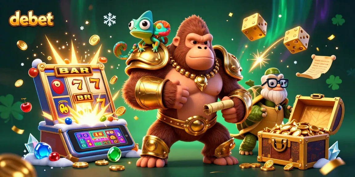 Engage with the exciting debet online casino experience featuring vibrant 3D characters and dynamic gaming elements.