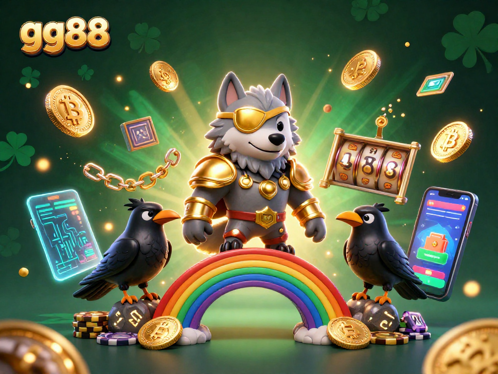 Experience exciting wins with gg88 in a dynamic 3D casino scene featuring Norse mythology!