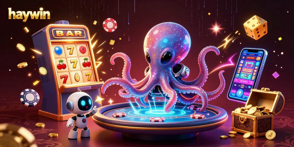Engage in thrilling poker adventures at haywin, where an octopus dealer dazzles with holographic cards!