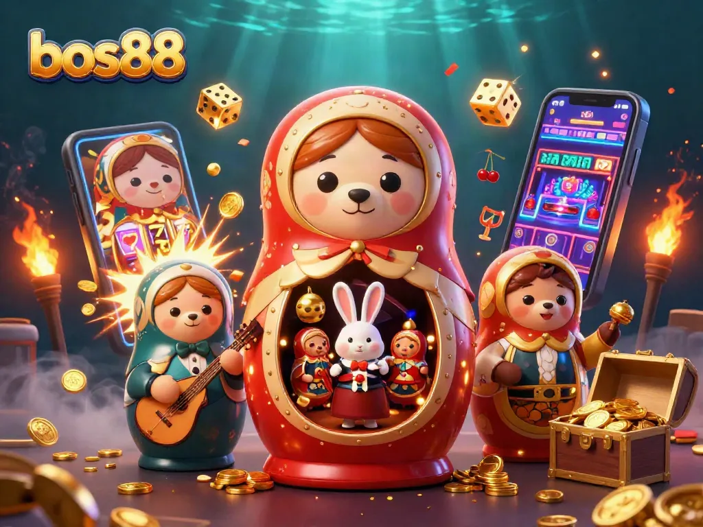 Engage with bos88's vibrant casino scene showcasing thrilling games and dynamic elements.
