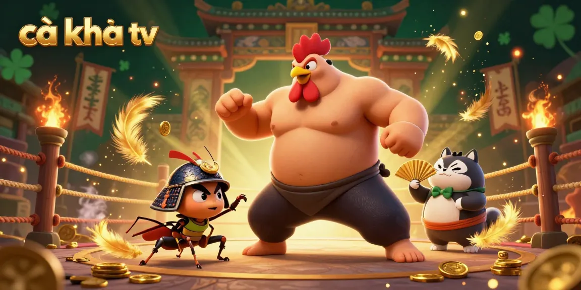 Experience thrilling matches with cà khịa tv as powerful characters battle in a lively arena filled with vibrant gambling elements.