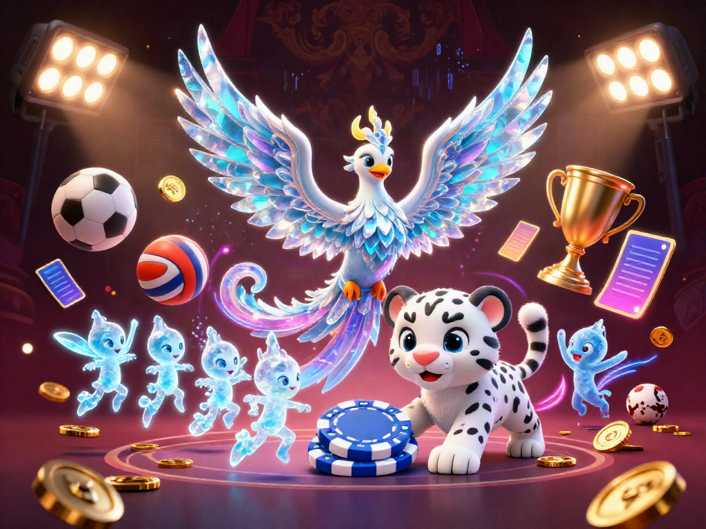 Experience thrilling gameplay at 789-club with the enchanting ice phoenix and captivating gaming elements