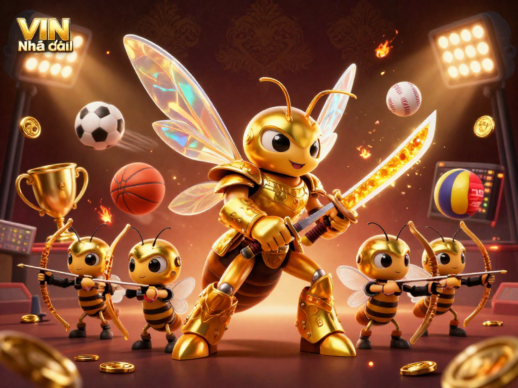 Engage in thrilling betting experiences at VIN Nhà cái with vibrant sports elements and dynamic gameplay.