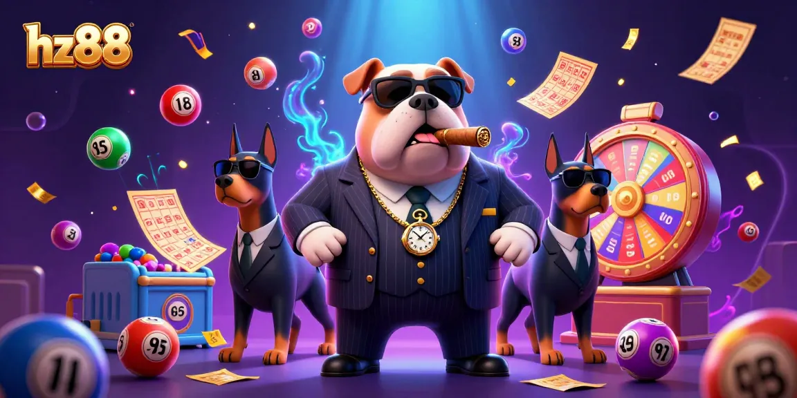 Experience exciting gameplay and wins with hz88 in this vibrant illustration of a lively casino scene.