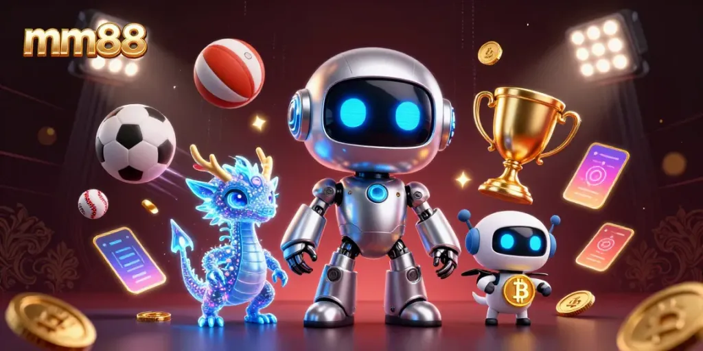Experience the excitement of mm88 online gaming with dynamic sports elements and vibrant characters.