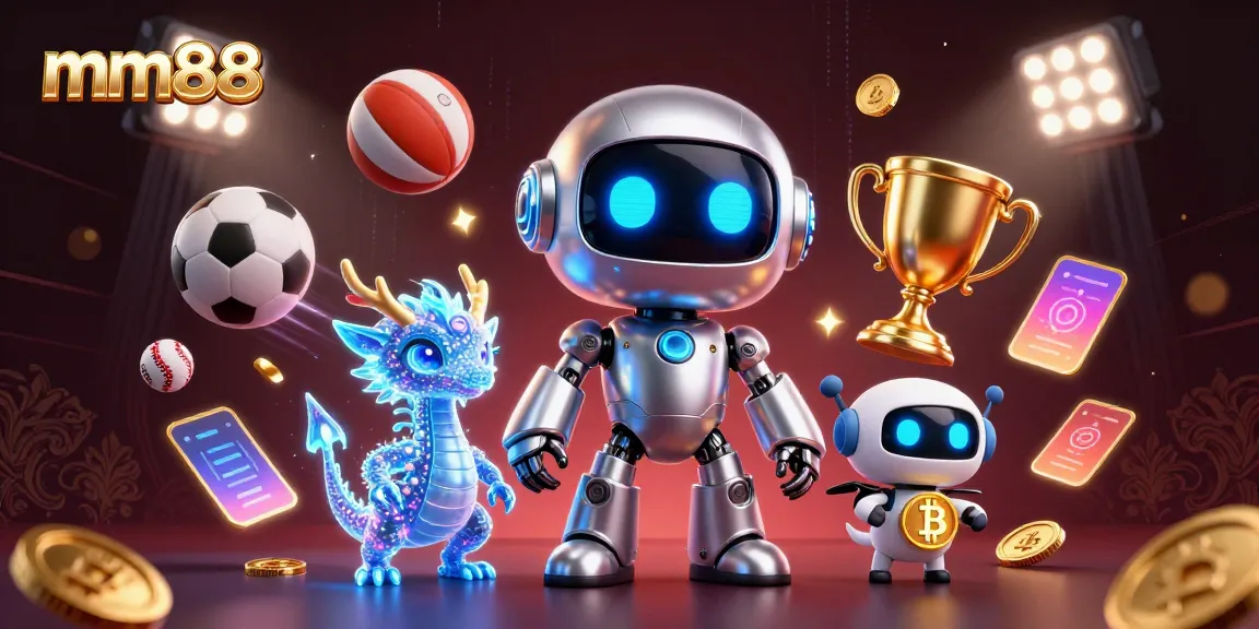 Experience the excitement of mm88 online gaming with dynamic sports elements and vibrant characters.