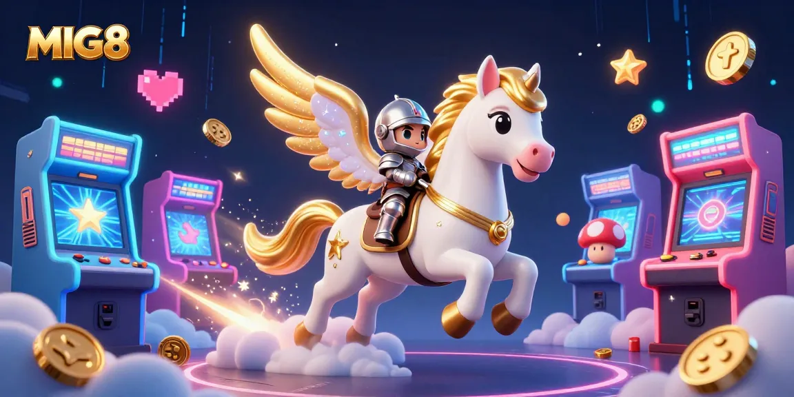 MIG8 offers thrilling adventures in online casinos, featuring a celestial horse and exciting game elements.