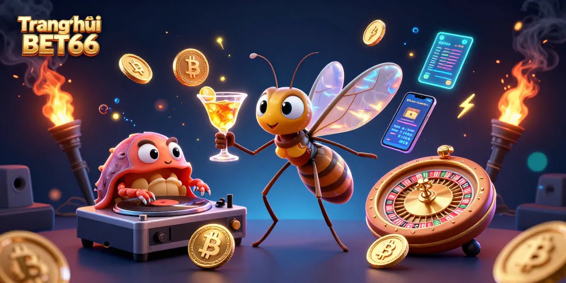 Experience the thrill of Trang chủ BET66 with dynamic casino illustrations, showcasing stunning 3D characters.