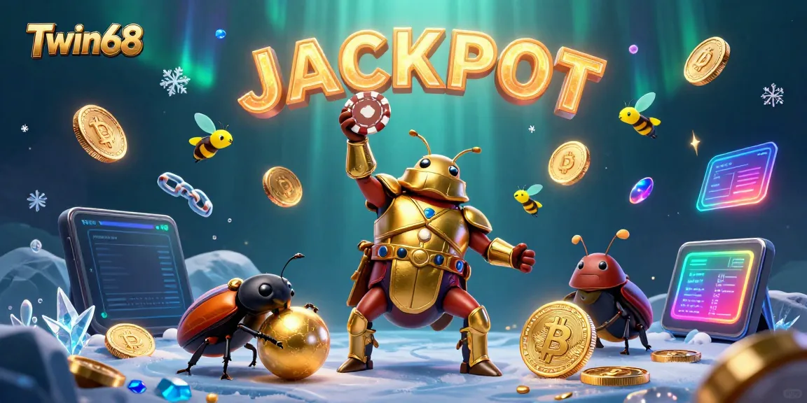 Experience the thrill of Twin68 casino with vibrant characters and rich gambling elements.