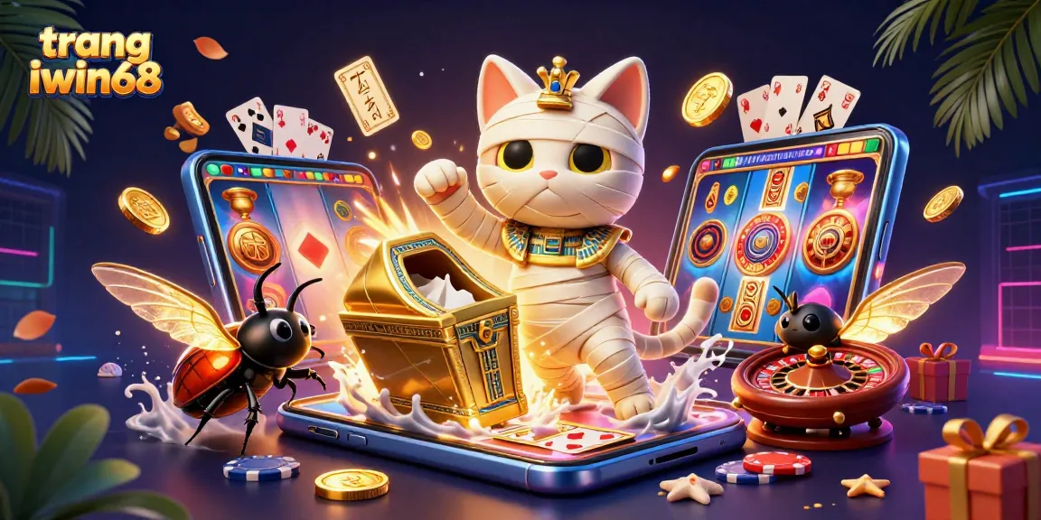 Experience the excitement of trang iwin68 with thrilling Egyptian-themed gaming moments.