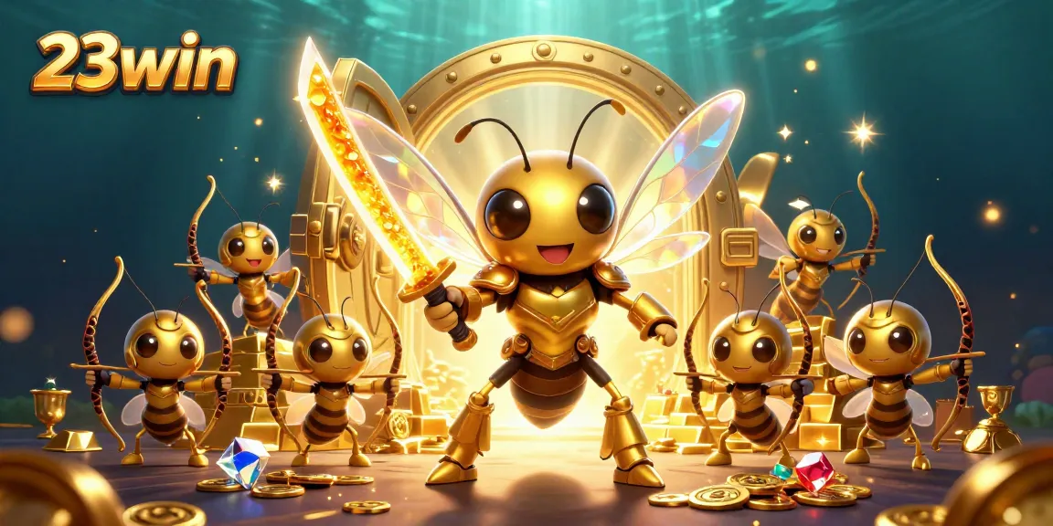 Engage with the adventurous world of 23win as the golden hornet and bee archers tackle exciting challenges.