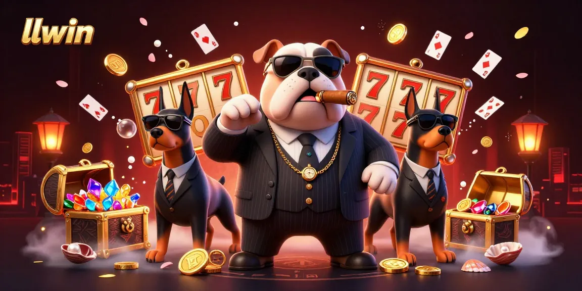 llwin spins its way to riches with a powerful mafia bulldog and dynamic slot games