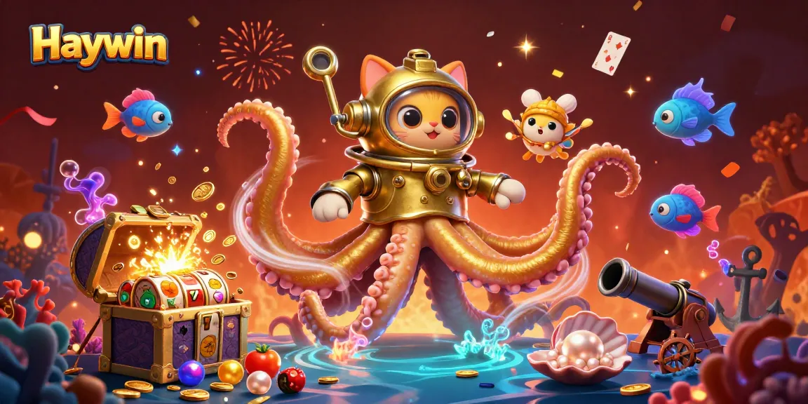 Haywin players unleash the thrill of winning with a vibrant underwater casino adventure.