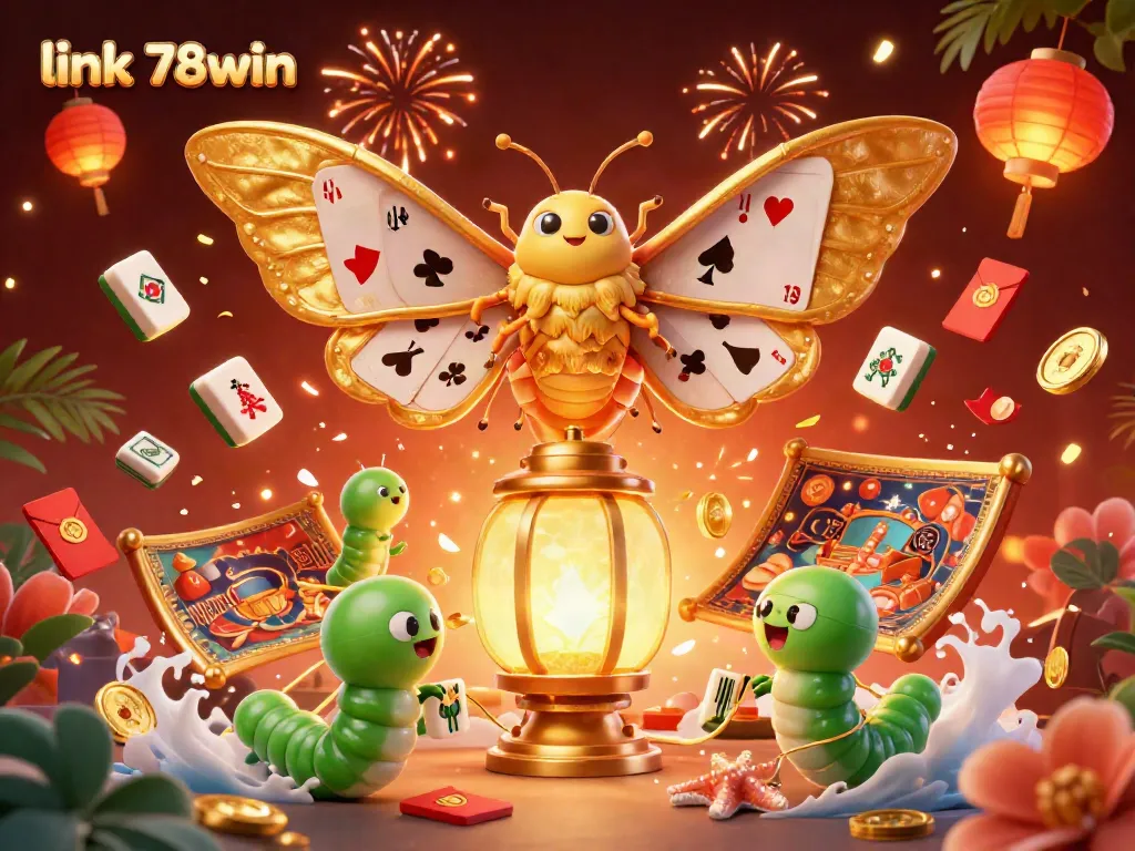 Experience thrilling bets with link 78win featuring vibrant 3D casino elements.