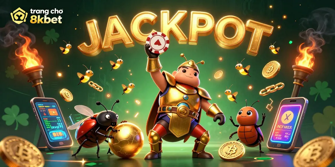 Experience the excitement of winning at trang chủ 8xbet with vibrant casino characters showcasing jackpots.