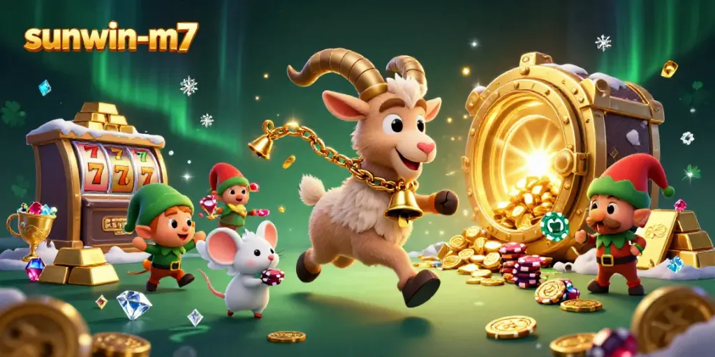 Experience festive gaming excitement at sunwin-m7 with lively characters and thrilling action.