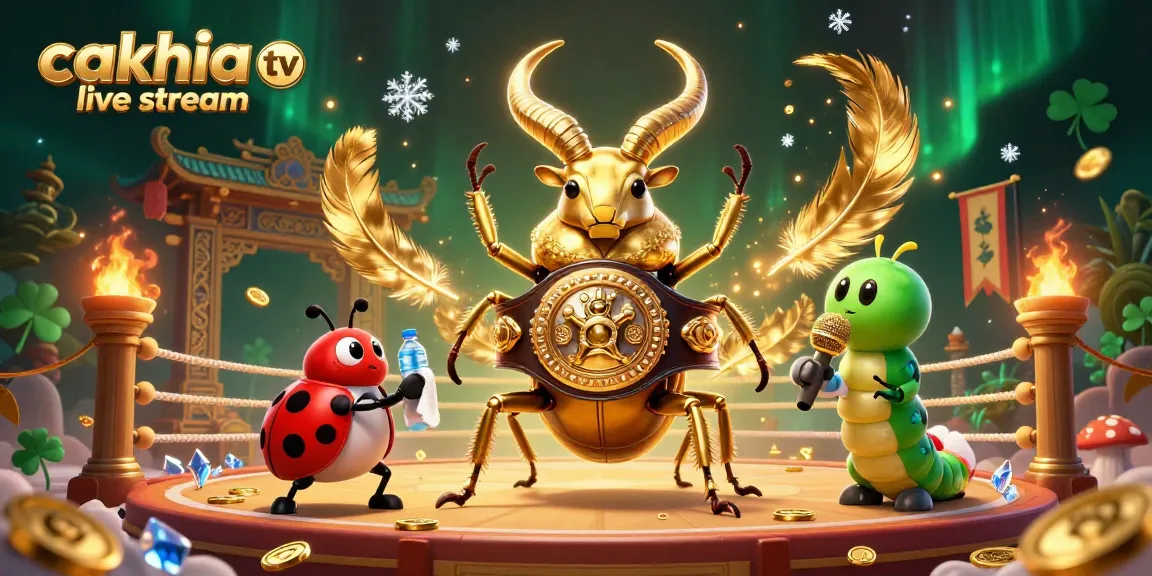Cakhia tv live stream presents a vibrant 3D illustration showcasing dynamic characters in a thrilling gambling arena.