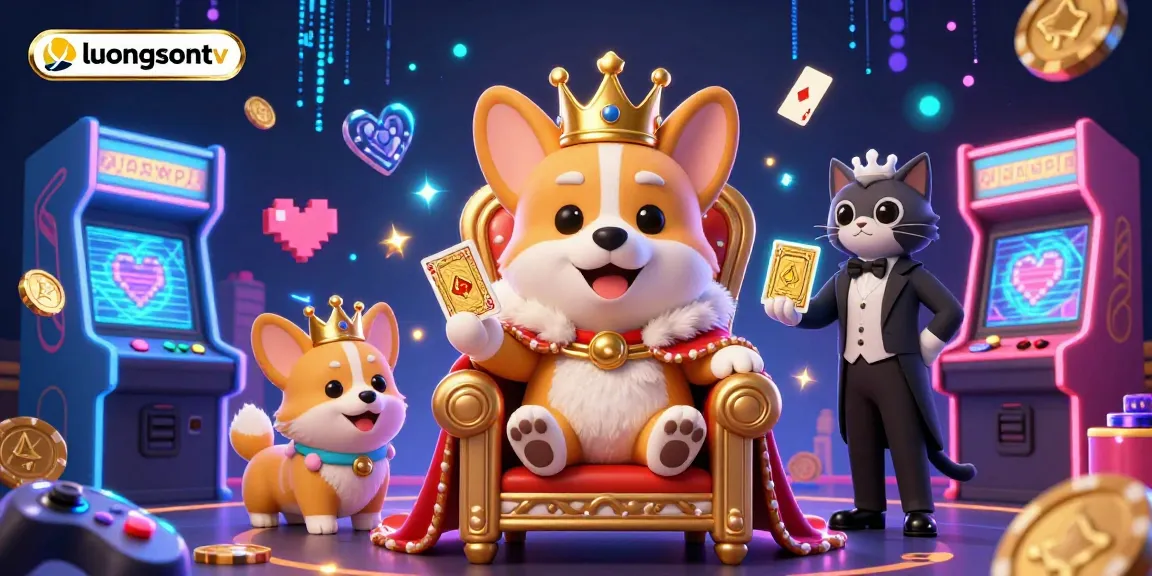 Discover thrilling betting action with luongsontv amidst vibrant gaming elements in a lively, captivating setting.
