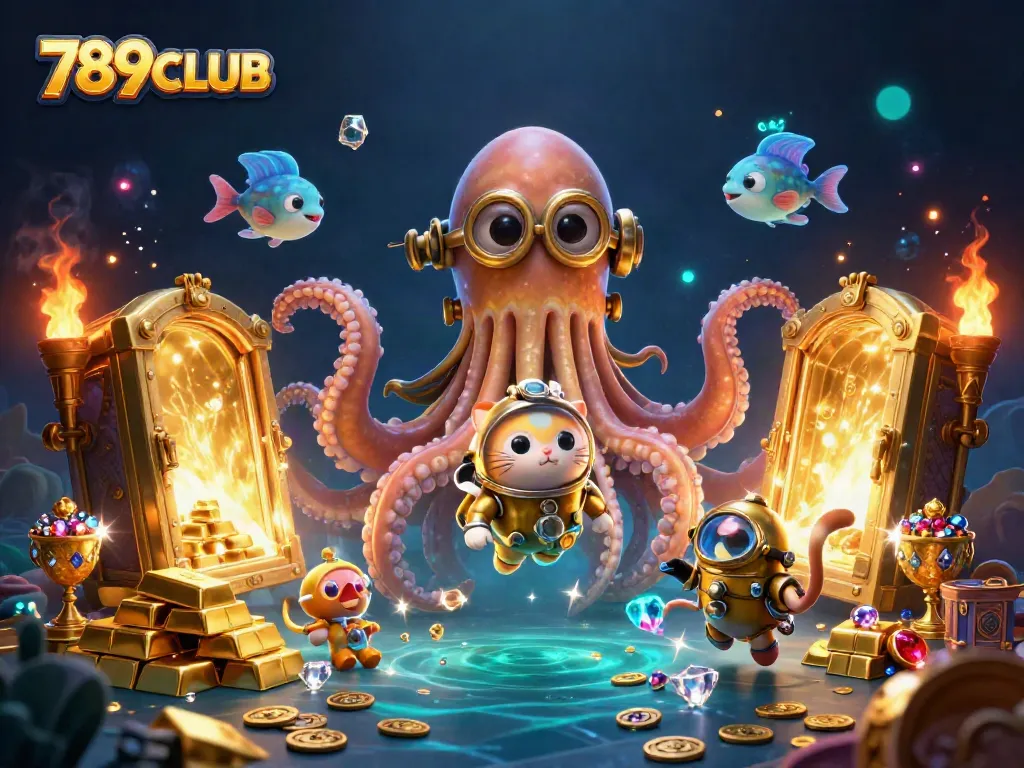Join the exciting world of 789CLUB while uncovering treasures in a 3D casino adventure.