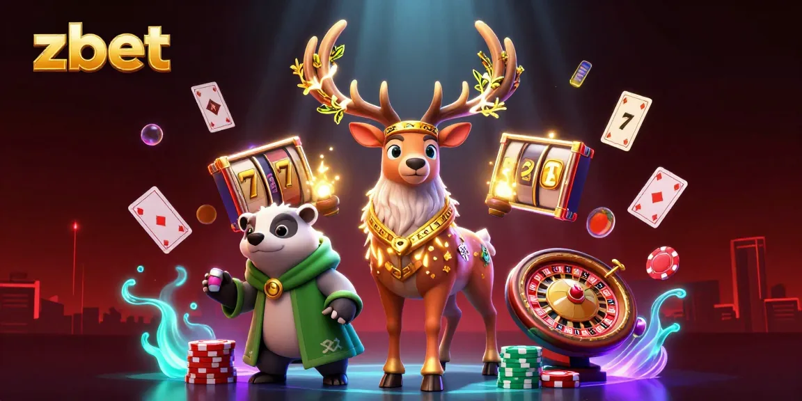 Experience the excitement of zbet in a vibrant casino scene with dynamic characters and game elements.