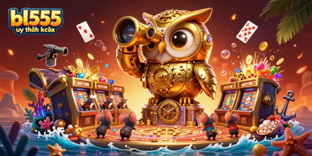 Experience the thrilling adventures at bl555 uy tín không with vibrant characters and games in an engaging casino atmosphere.