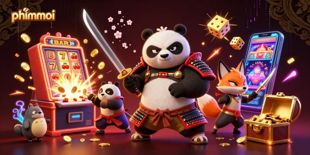 phimmoi unleashes excitement with a vivid scene of 3D characters and dynamic casino elements